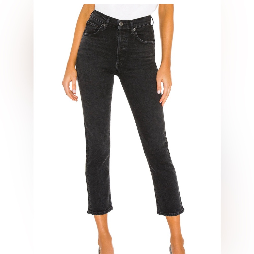 Agolde Riley Crop Jeans NWT panoramic